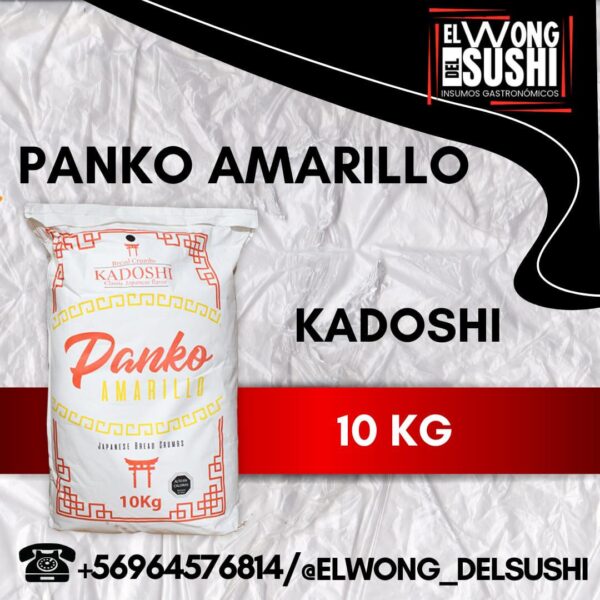 Panko Amarillo - Kadoshi - 10KG
