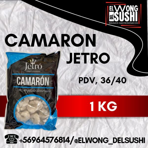 Camaron-Jetro PDV, 36/40 - 1KG